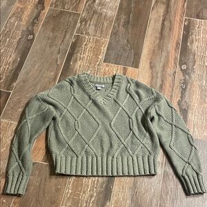Cake Sage V-Neck Sweater